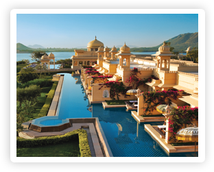 Among the most beautiful palace hotels in the world, The Oberoi Udaivilas at Udaipur has been rated as the best hotel in Asia.